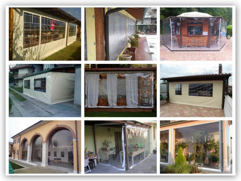 LATERALI DI CHIUSURA IN PVC